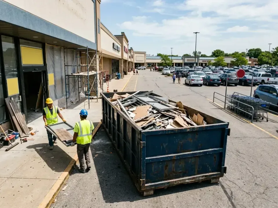 retail-store-renovation-debris-003 — frequently asked questions, Roll-off Dumpster Rentals in Shady Hollow, TX